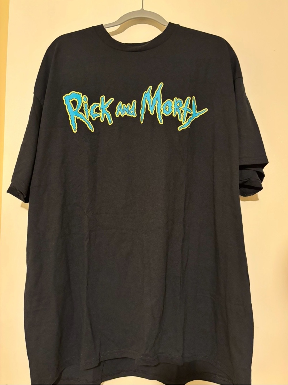 Rick and Morty Black Short Sleeve Graphic Tee